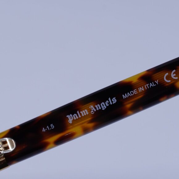 Palm Angels PERI10E CLAIRE 6045 Sunglasses Havana Cat Eye Frame, Blue Lenses - Picture 6 of 9